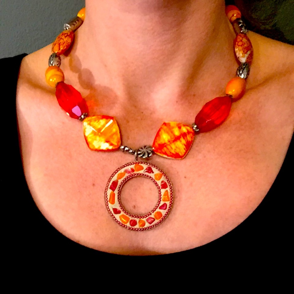 5/$25 Chunky boho necklace